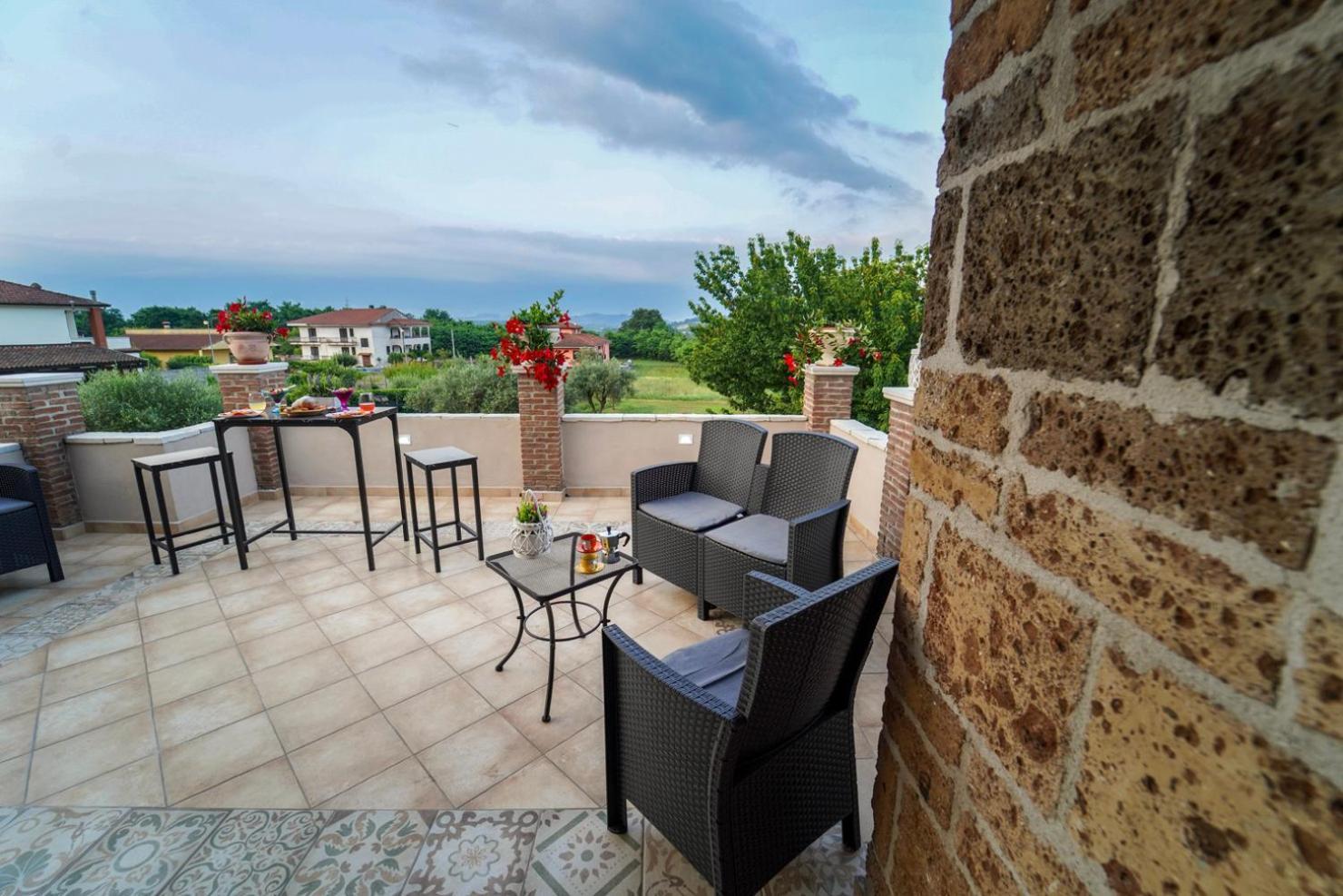 Villa Falcone Alvignano Kültér fotó